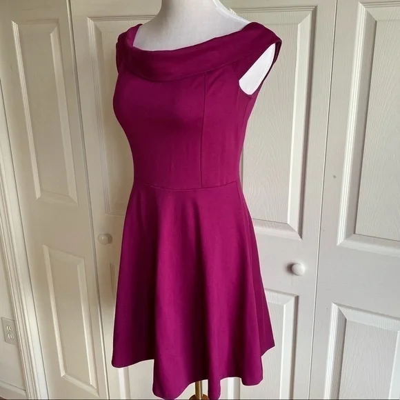 Lulu's Pink Skater Dress Size Large - Picture 5 of 14
